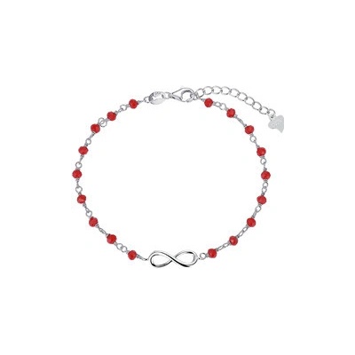 Nubis stříbrný náramek nekonečno NB-1178