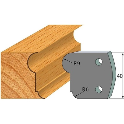IGM Professional IGM Profil 055 - pár obmedzovačov 40x4mm SP F027-055