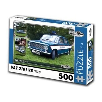 Image 1 of Retro cars - Puzzle VAZ 2101 CB (1973) - 500 piese
