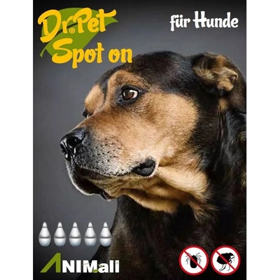 Dr. Pet spot-on пипети за кучета 5 x 1 мл