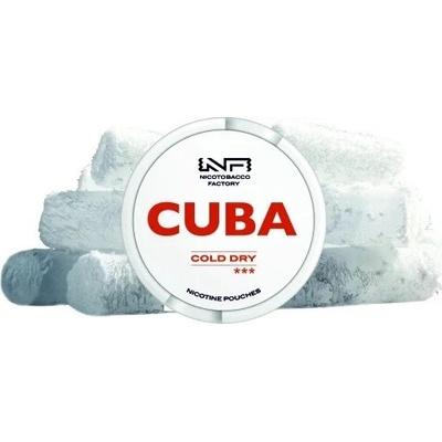 CUBA WHITE COLD DRY 16 mg 20 vrecúšok