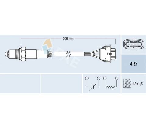 Lambda sonda FAE 77246