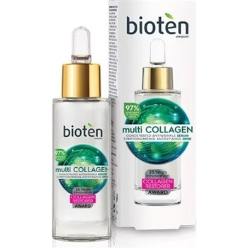 Bioten Cosmetics Концентриран серум против признаците на стареене на кожата с колаген, Bioten Multi-Collagen Antiwrinkle Concentrated serum 30ml