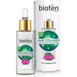 Bioten Cosmetics Концентриран серум против признаците на стареене на кожата с колаген, Bioten Multi-Collagen Antiwrinkle Concentrated serum 30ml