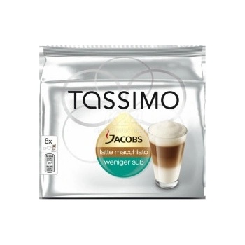 Tassimo Jacobs Krönung Latte Macchiato méně cukru 8 ks