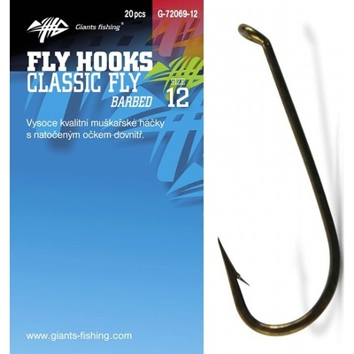 Giants Fishing Muškařský Classic Fly vel.12 20 ks