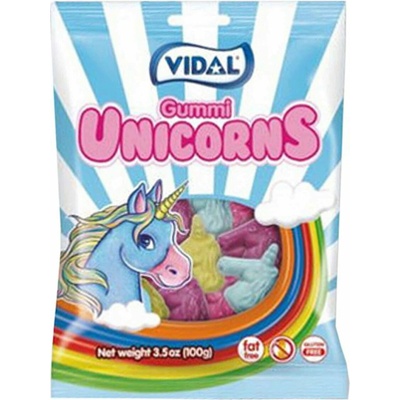 Vidal Jednorožci Gumové Cukríky 90 g