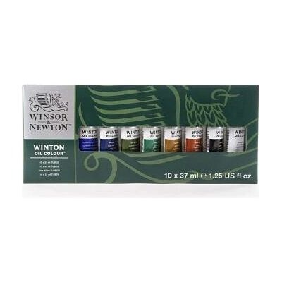 Sada olejových barev 10x37 ml Winton W&N – Hledejceny.cz