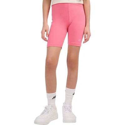 4F JUNIOR-SHORT TIGHTS CAS F028-54S-PINK Růžová