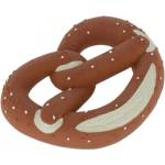 Kerbl Latex Pretzel - латексова играчка за кучета Бретцел с пищялка 15 см, Германия - 86278