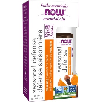 NOW Essential Oil Roll-On - Organic [10 мл] Seasonal Defense