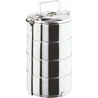 TORO Jídlonosič TORO, čtyři patra, objem 4x1,25 l, průměr 16 cm_hamashop