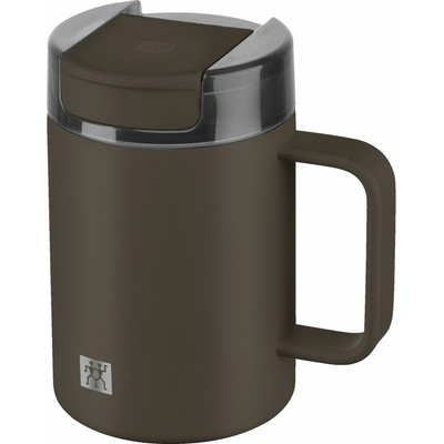 Zwilling Nerezový termo hrnek THERMO PLUS 380 ml hnědý