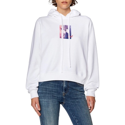 Diesel F-Reggy-Hood-L6 Sweat-Shirt biela