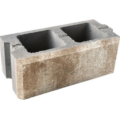 DITON Zdící tvarovka VISO Velikost: 40 x 20 x 15, Varianta: Viso průběžný melír latte, Povrch: standard