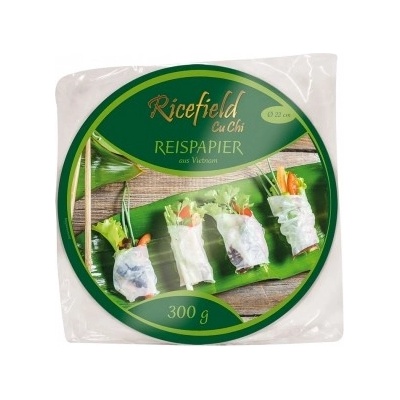 RICEFIELD rýžový papír kruh 22cm 300 g