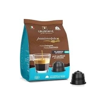 16 бр. кафе капсули Lollo Miscela Classica съвместими с Dolce Gusto