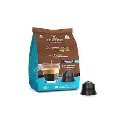 16 бр. кафе капсули Lollo Miscela Classica съвместими с Dolce Gusto