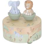 Little Dutch Бебешка играчка Little Dutch Safari Friends - Дървена музикална кутия (LD7489)