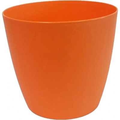 PLASTKON květináč Ella 11 cm oranžový