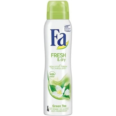 Fa Fresh & Dry Green Tea Scent deo spray 150 ml
