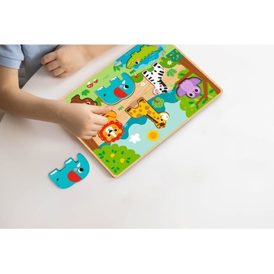 2Kids Toys vkladacie puzzle Zvieratká