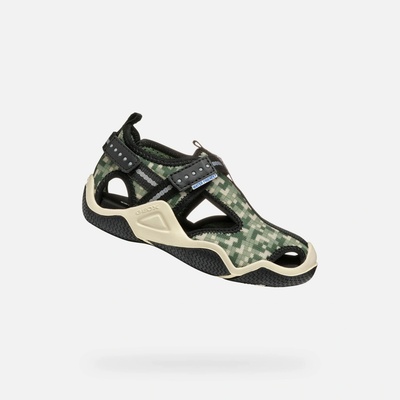 Geox Wader olivová