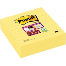 POST-IT Bloček Post-it Super Sticky 101x101 žltý linajky