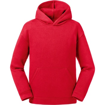 Russell 265B detská mikina s kapucňou Authentic Classic Red