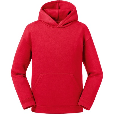 Russell 265B detská mikina s kapucňou Authentic Classic Red