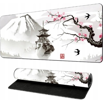 HERNÍ PODLOŽKA POD MYŠ 90X40CM NA STŮL DÁREK JAPONSKO ASIE