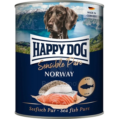 Happy Dog Sensible Pure Norway - консервирана храна със сьомга 800 г