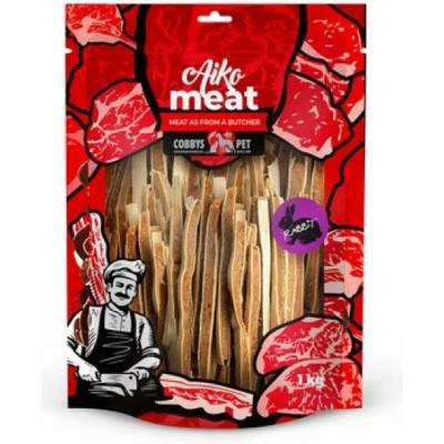 Cobbys pet aiko Meat sušené hovädzie mäso s treskou 1000 g