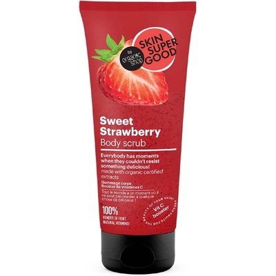 Organic Shop Skin Super Good Sweet Strawberry Body Scrub 200 ml