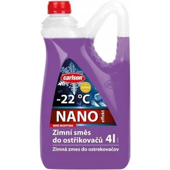 Carlson Zimná kvapalina do ostrekovačov Nano -22°C 4 l