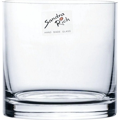 Sandra Rich Cyli Váza sklenená 10 cm, priemer 10 cm