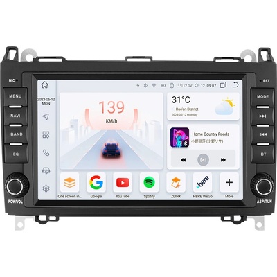 Hizpo 6SBENZB20081 Mercedes-Benz A, B, V, Sprinter VW Crafter (6+64GB)