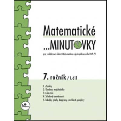 Matematické minutovky pro 7.ročník 1. díl