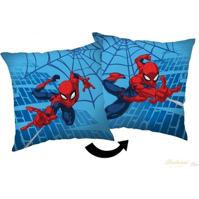 Jerry Fabrics Polštář Spider-man Blue 05 40x40 – Sleviste.cz