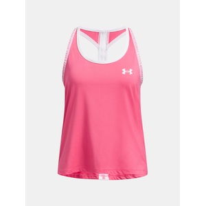Under Armour Tech Knockout Tank за момичета Under Armour | Rozov | Момичешки | 140/152