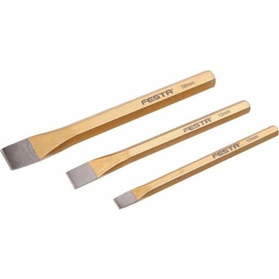 Sekáče, sada CrV 3ks,10 x 142,12 x 152,16 x 172 mm