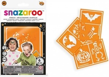 Snazaroo Šablóny na tvár a telo Halloween 3 ks