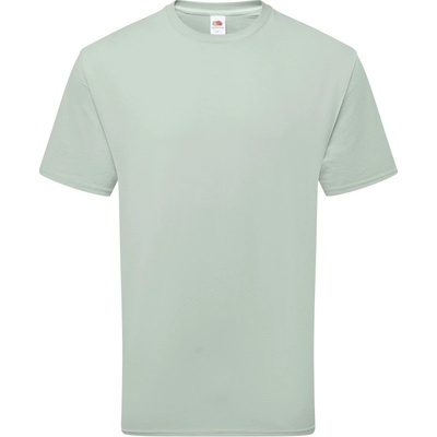 Fruit of the Loom tričko Pure Cotton T těžká bio bavlna krátký rukáv COT161362m1701-sage
