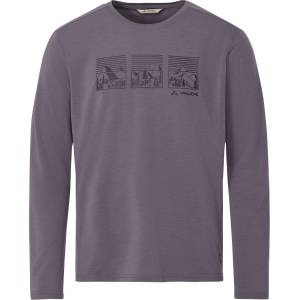 VAUDE Мъжка блуза с дълъг ръкав Vaude Rosemoor L/S T-Shirt III Longsleeve - Purple Ash - размер XL (216-0236-1514)