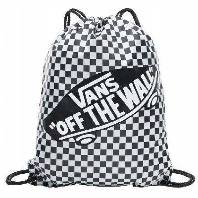 vak VANS BENCHED BAG Black/White Checkerboard 12 L