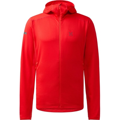 Haglöfs Мъжко поларено яке Haglöfs L. I. M Mid Multi II Hood Fleece jacket - Tech Red - размер XL (005-5973-0514)