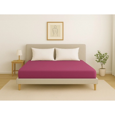 Slee jersey prostěradlo ostružinové 90x200