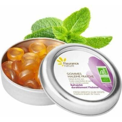 Fleurance Nature Био пастили за свеж дъх със зелен чай и мента, 35 g, Fleurance Nature (141017 (64101) FN)