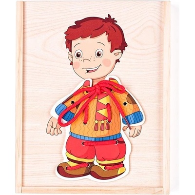 Woody Šněrovací šatní skříň Chlapeček