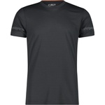 CMP Мъжка спортна тениска CMP Shortsleeve Light Polyester T-Shirt Sport shirt - Antracite / Silver - размер 48 (EU) (216-3136-0112)